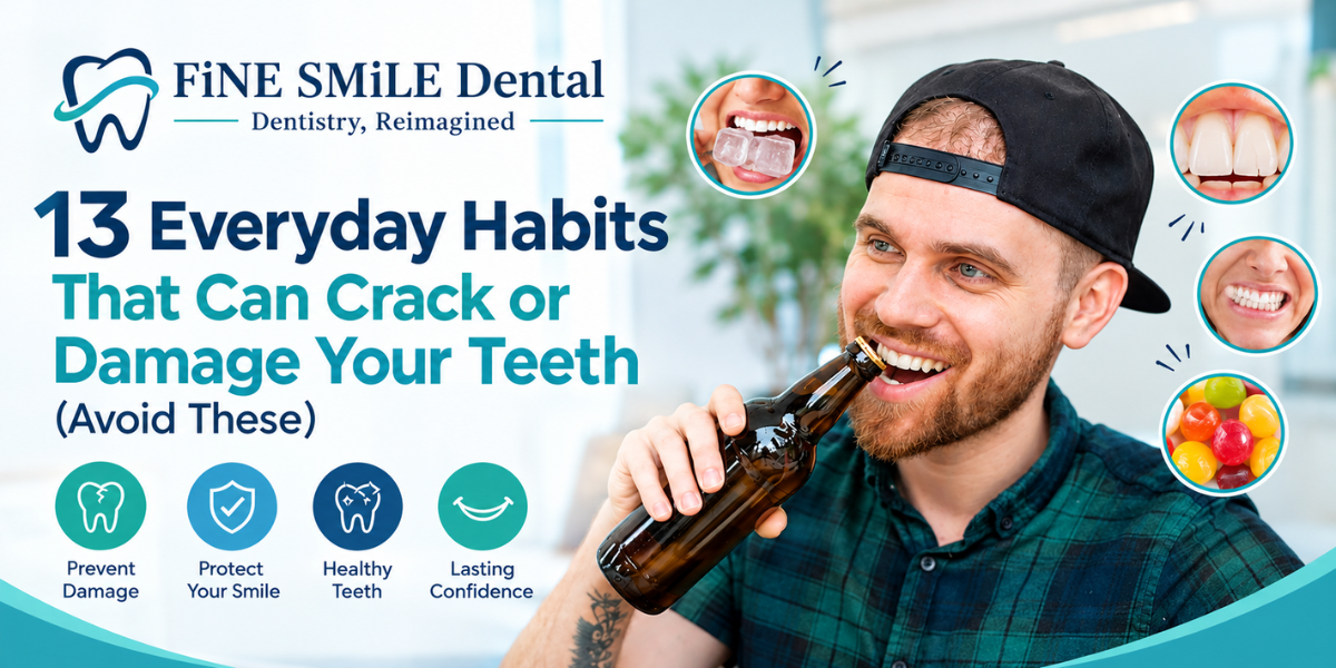 13 Everyday Habits That Can Crack or Damage Your Teeth
