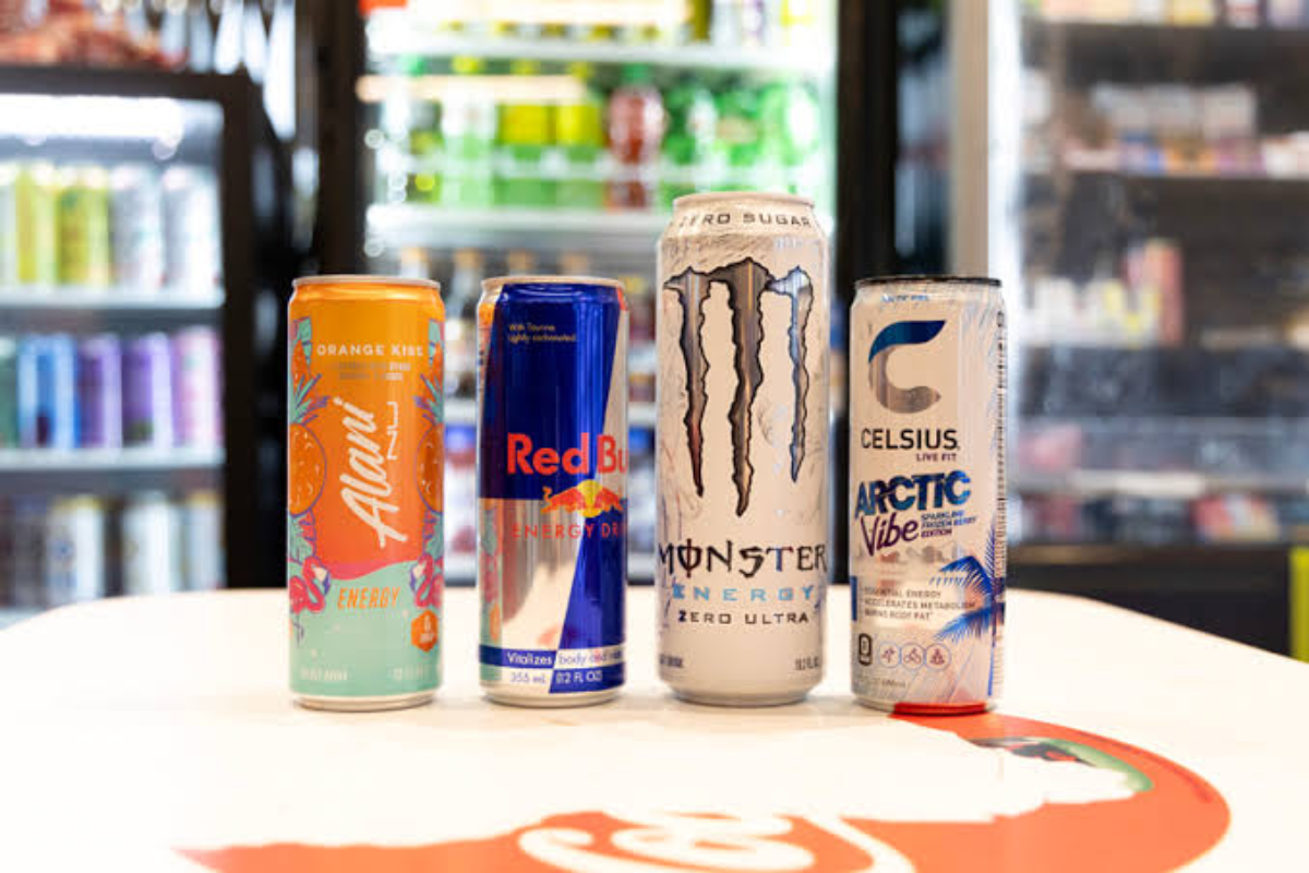 Sipping Soda, Energy Drinks 